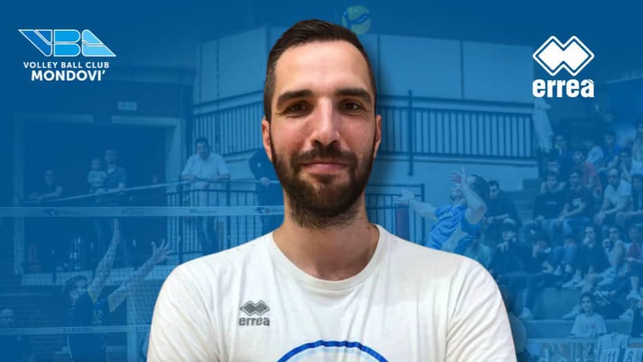 VOLLEY CM / Il centrale Stefano Catena rinnova con il Vbc Mondovì