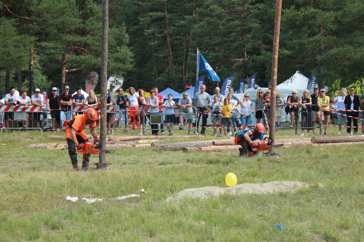 Motoseghe da spacco a Chialamberto, scatta il weekend del Pentathlon del Boscaiolo
