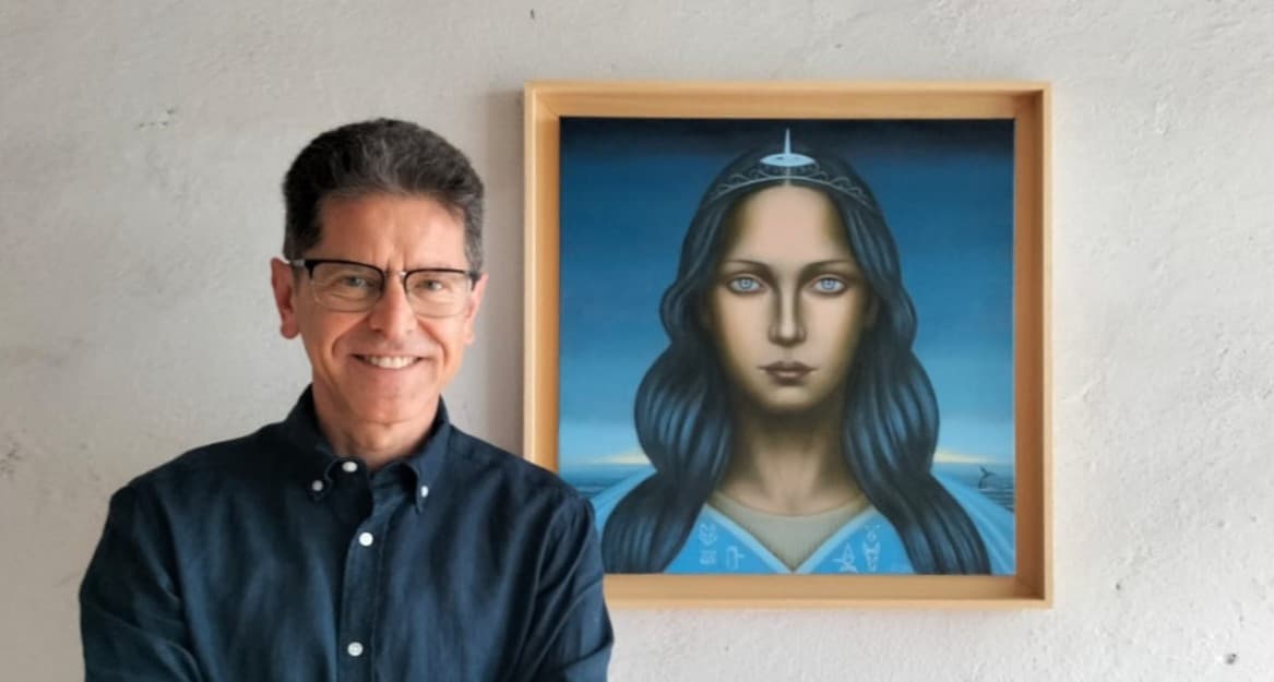 L'artista saluzzese Franco Giletta porta la sua "Fata Turchina" alla mostra dedicata a Pinocchio in Lazio