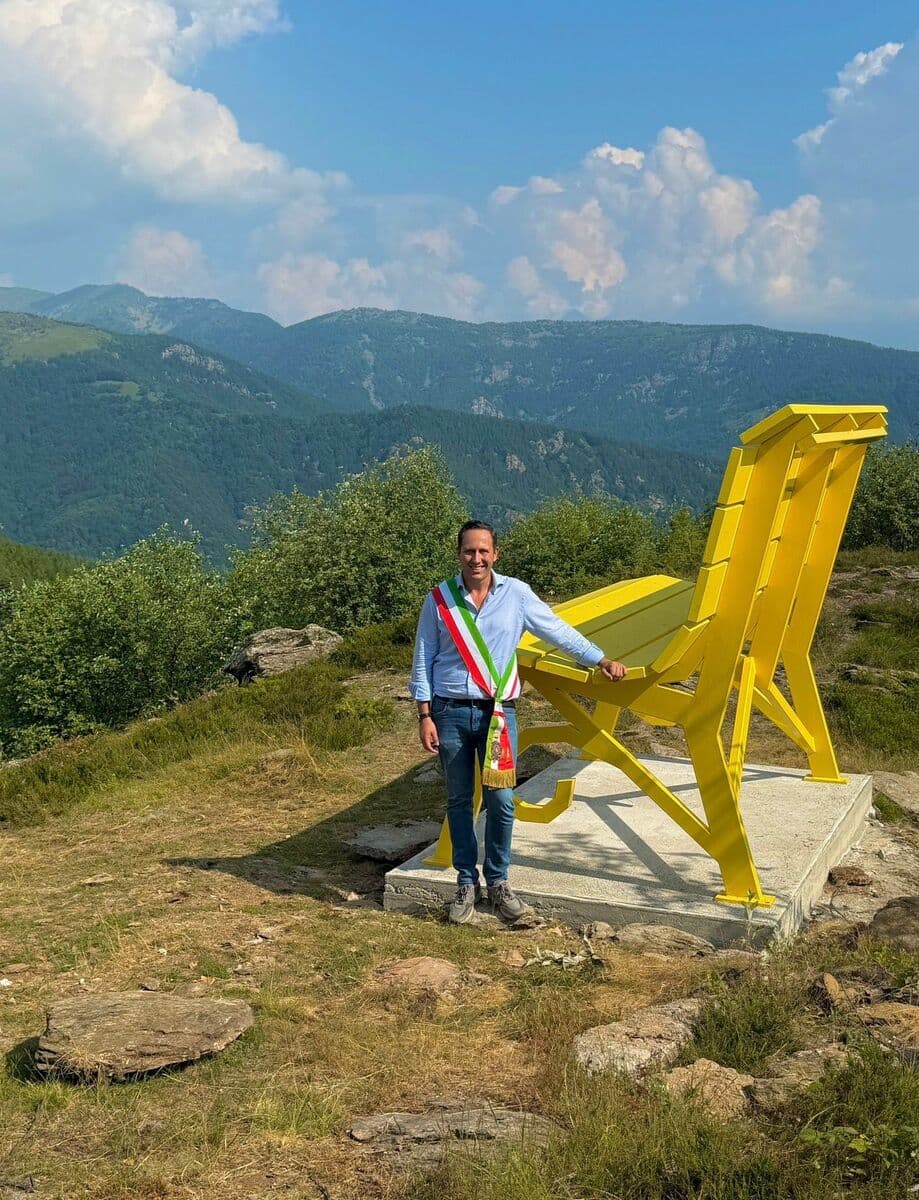 La panchina gigante di Giaveno diventa realtà