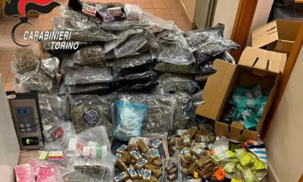 Un appartamento alla Gran Madre di Torino come deposito di droga: maxi sequestro, arrestati due incensurati