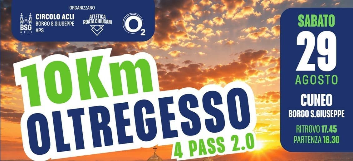 Borgo San Giuseppe, dopo dieci anni ritorna la storica "Quat Pass": la novità è la 10 km dell'Oltregesso