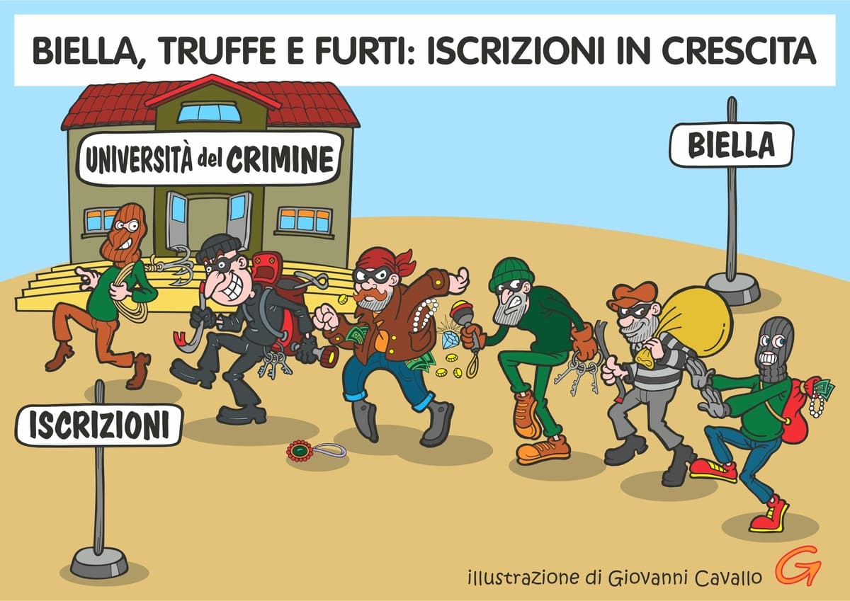 Biella, all’Università del crimine gli esami si fanno sul campo
