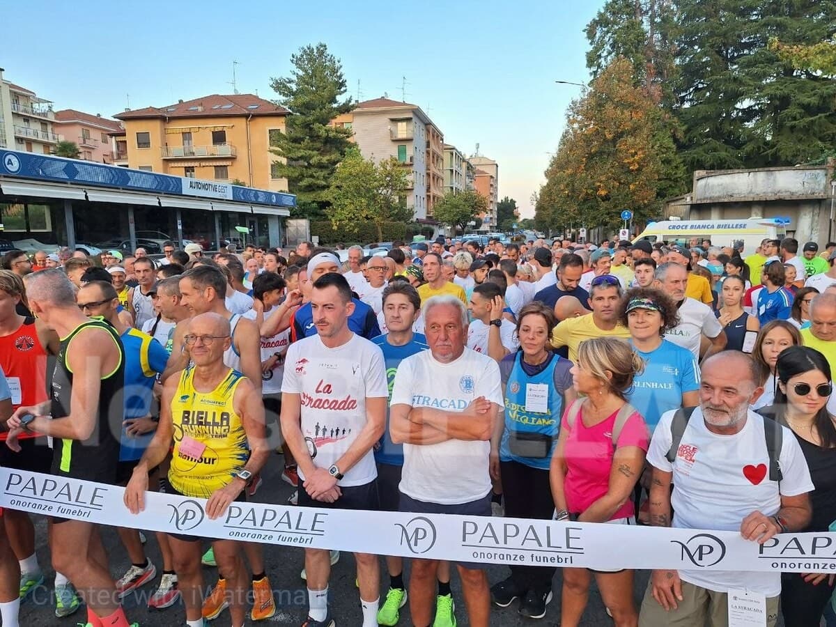 Biella corre per la solidarietà, al via la Stracada 2026 FOTO e VIDEO