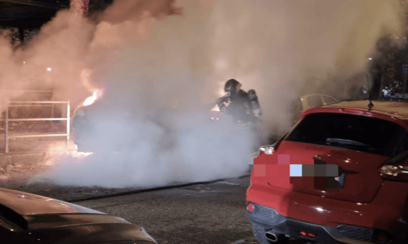 Auto in fiamme in corso Taranto a Torino, Marino: “non è un caso isolato, servono telecamere”