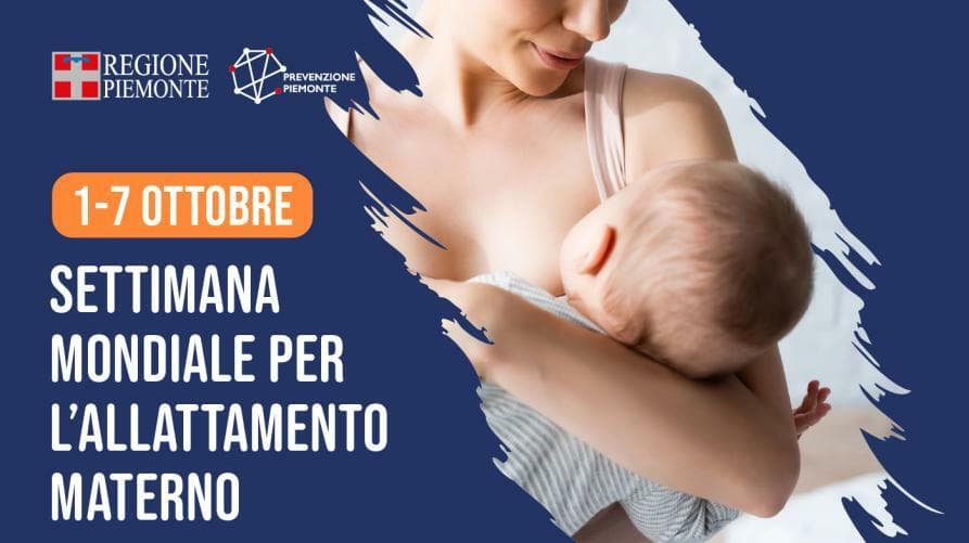 1-7 ottobre, è la Settimana Mondiale per l'Allattamento Materno