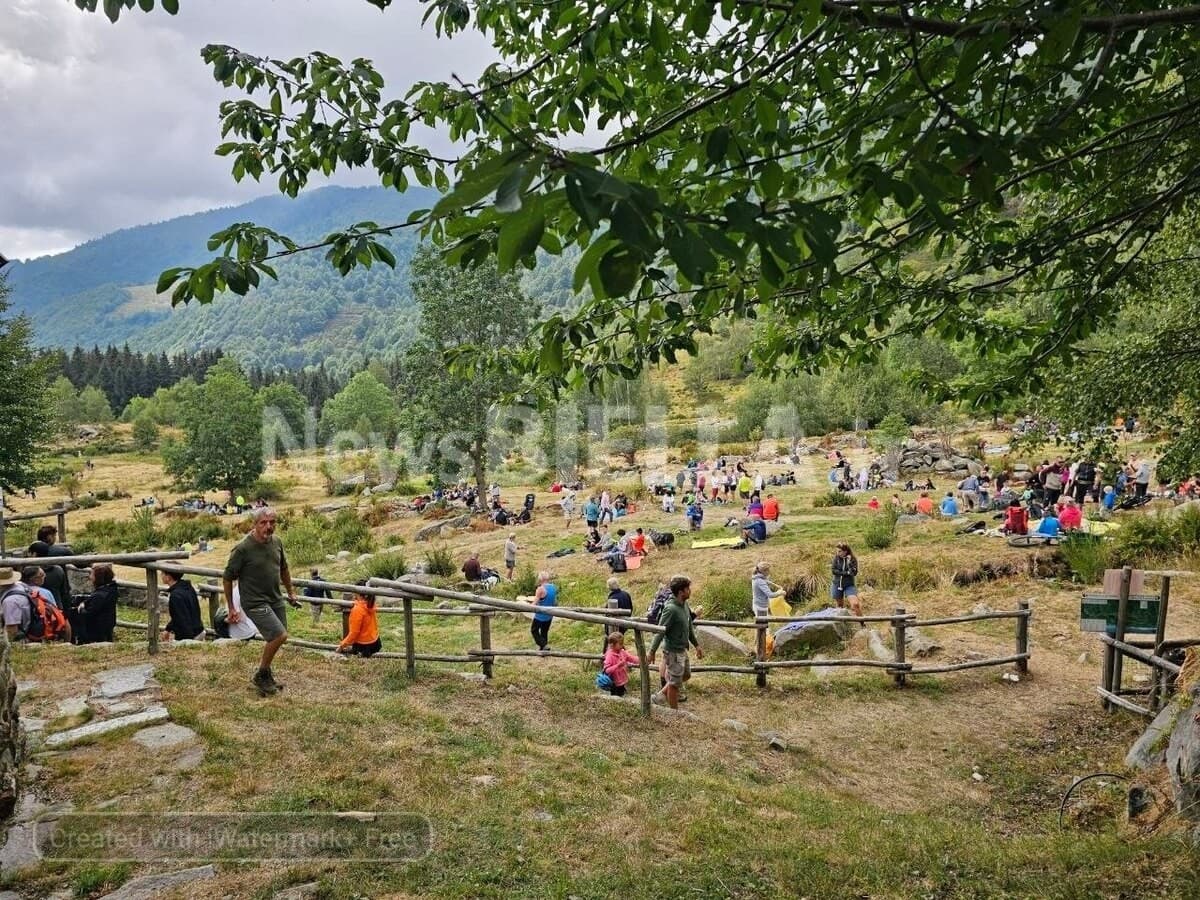Festa all’Alpe Artignaga: polenta concia e panini per oltre mille persone FOTO e VIDEO