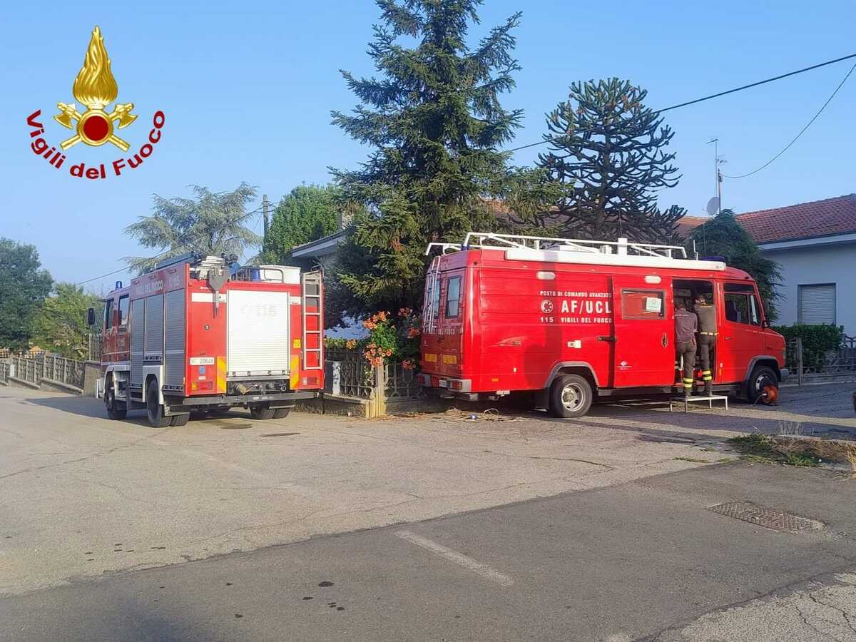 Giornata di incidenti nel monregalese: anziana rimane incastrata nell'abitacolo. Spento del tutto l'incendio a Garessio