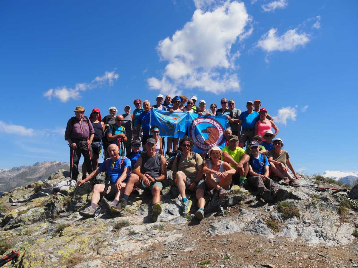 Gita d’alta quota per i Falchi Azzurri di Crevacuore