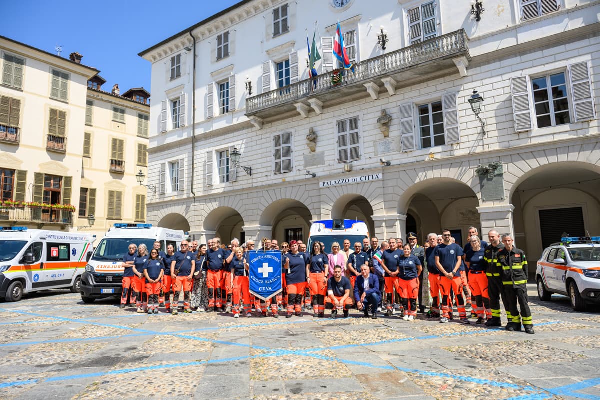 La Croce Bianca di Ceva festeggia cinquant'anni di attività [FOTO]