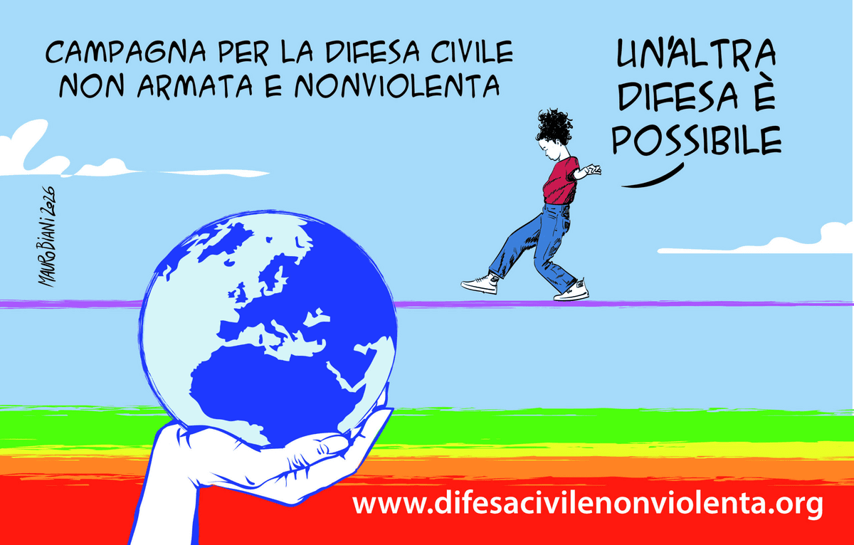 Il Tavolo della Pace di Savigliano aderisce alla campagna nazionale per la difesa civile non armata e nonviolenta