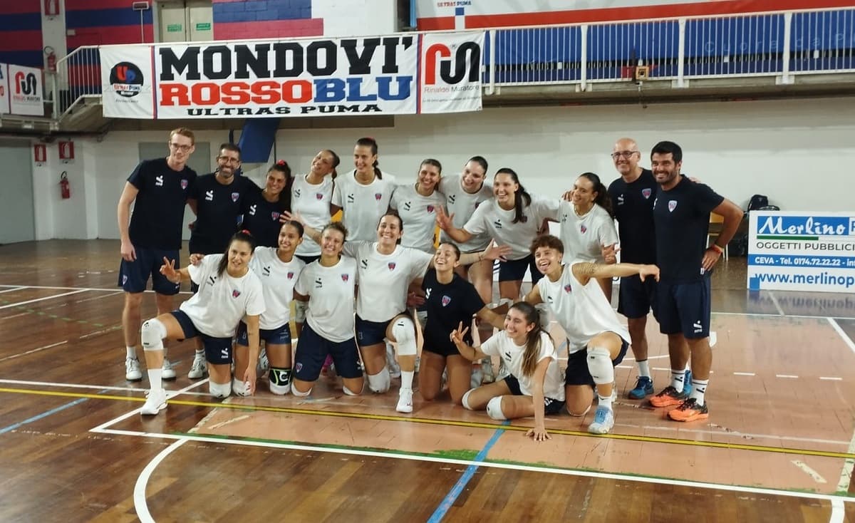 VOLLEY A3/F - Buona prova del Mondovì Volley con il Cus Torino. Le ragazze di Sciarrotta si impongono per 4-0 prima del "Puma Start" (VIDEO) 
