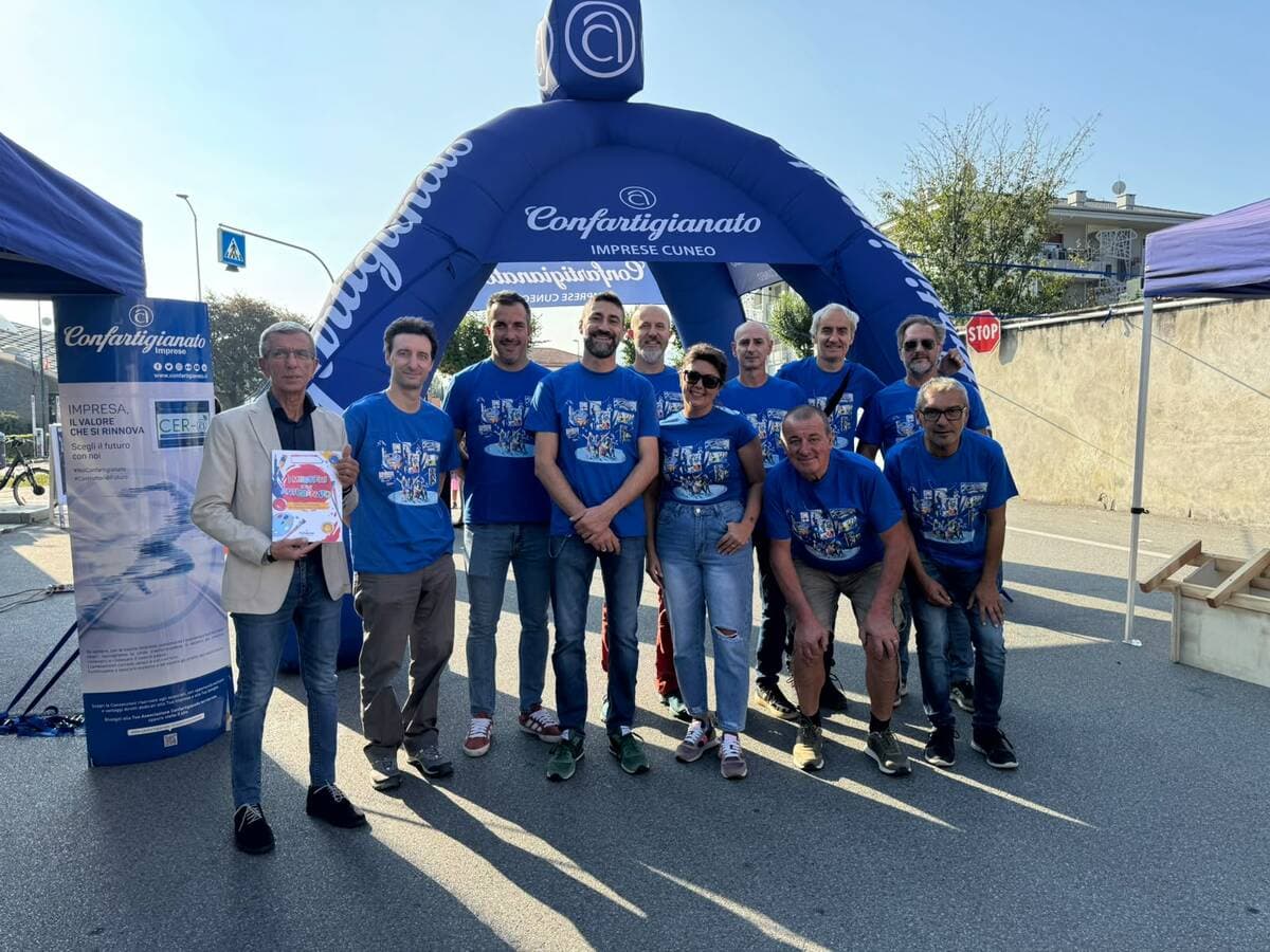 Bagnolo Piemonte, a Bambinopoli i bambini scoprono l'artigianato con Confartigianato [FOTO E VIDEO]