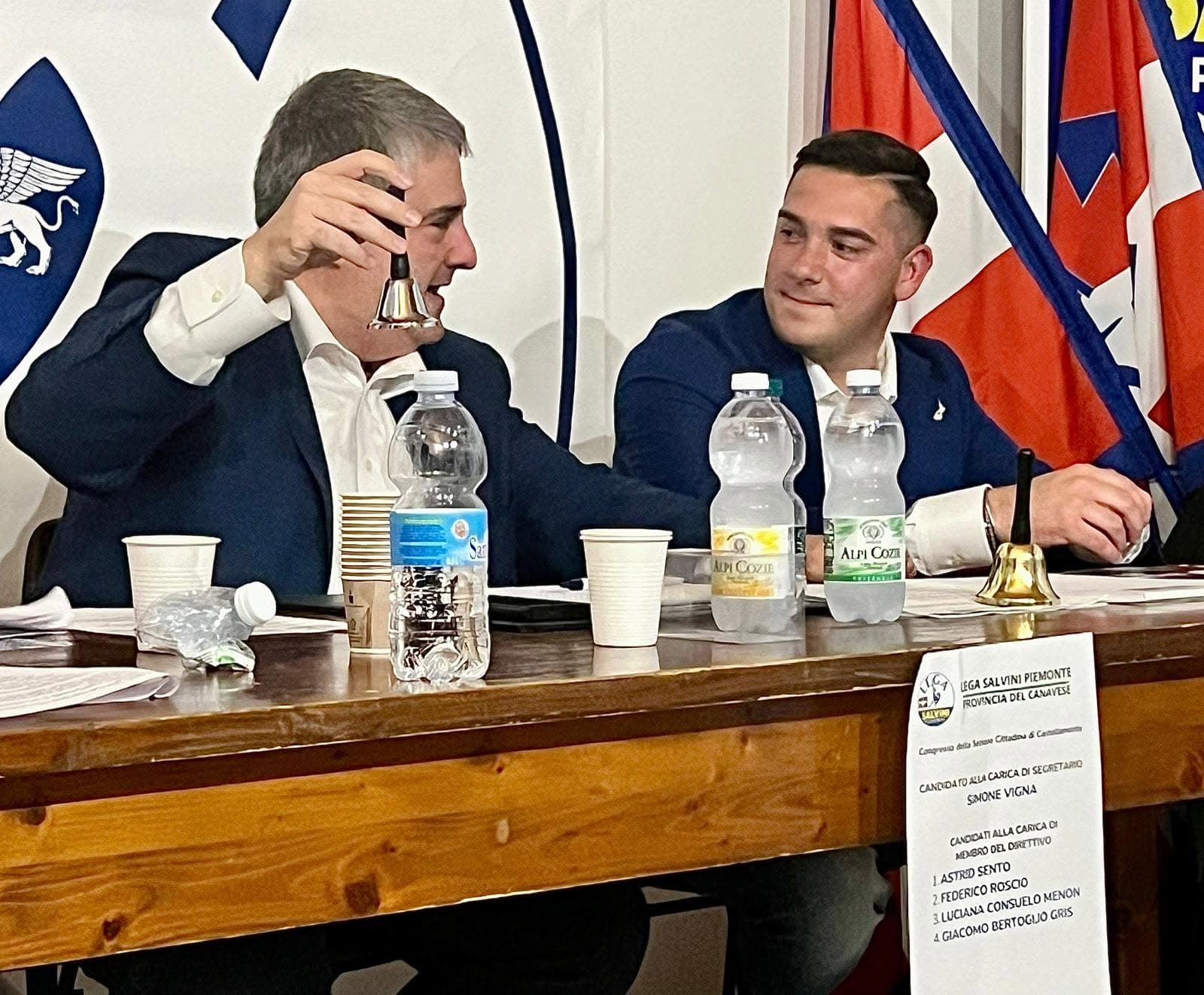 Castellamonte: Simone vigna eletto all'unanimità segretario cittadino della Lega