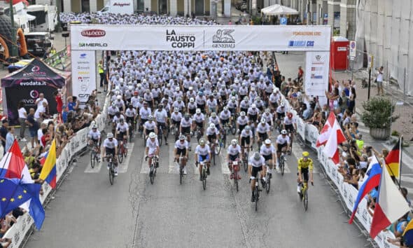 La Fausto Coppi Generali 2026, trionfo OM.CC a Cuneo: Borella e Prato dominano la granfondo