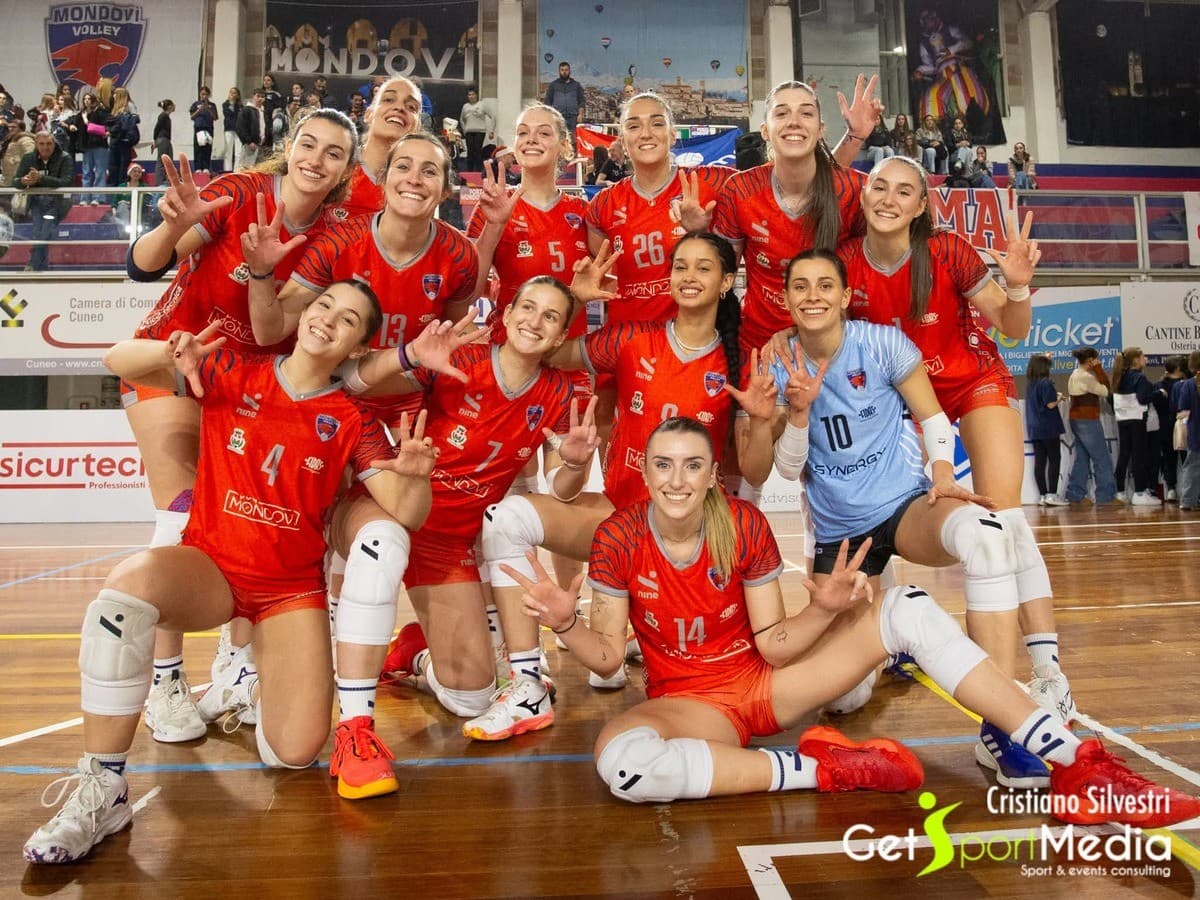 VOLLEY B1F / Il punto sul girone A: il Mondovì Volley vince e torna in zona promozione