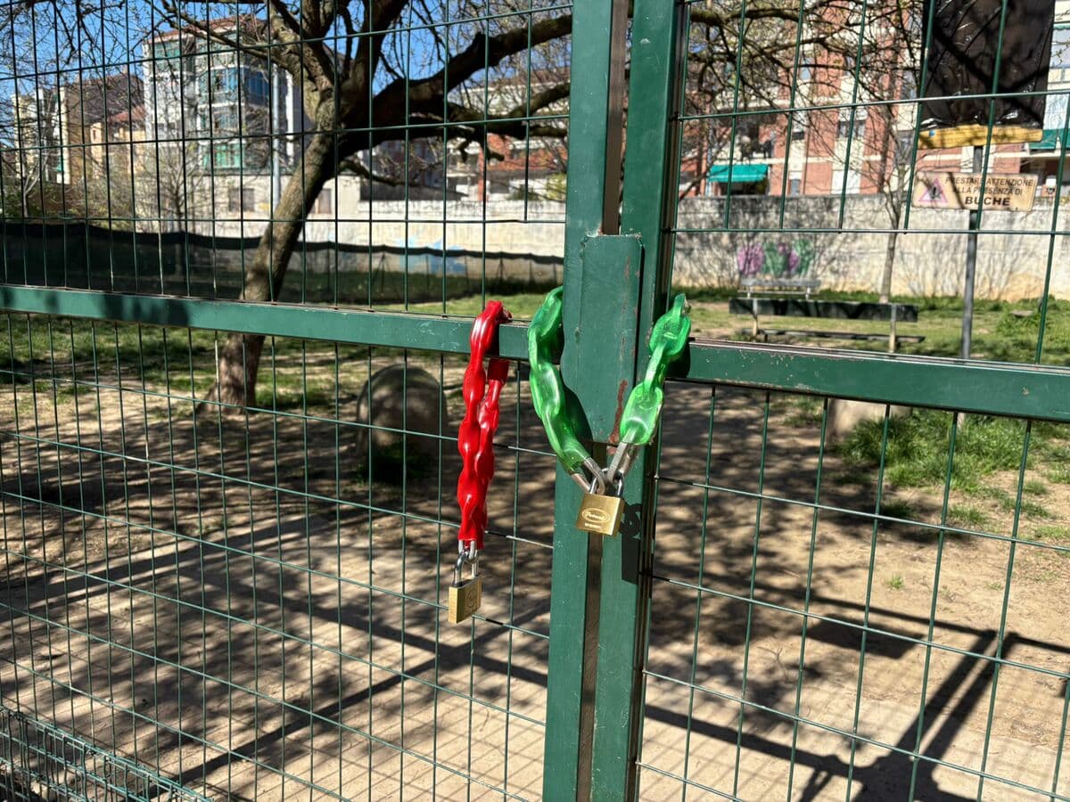 Riaperto uno dei due spazi dell'area cani di via Pinchia