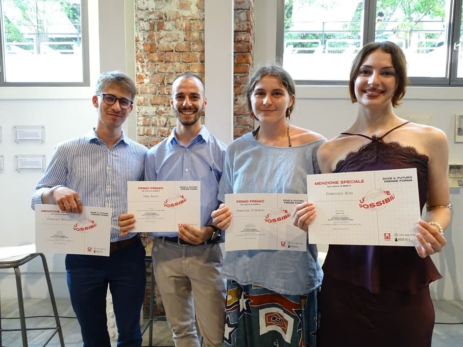 Moncalieri: la giovane artista Francesca Trinchero premiata al concorso “Utopie possibili"
