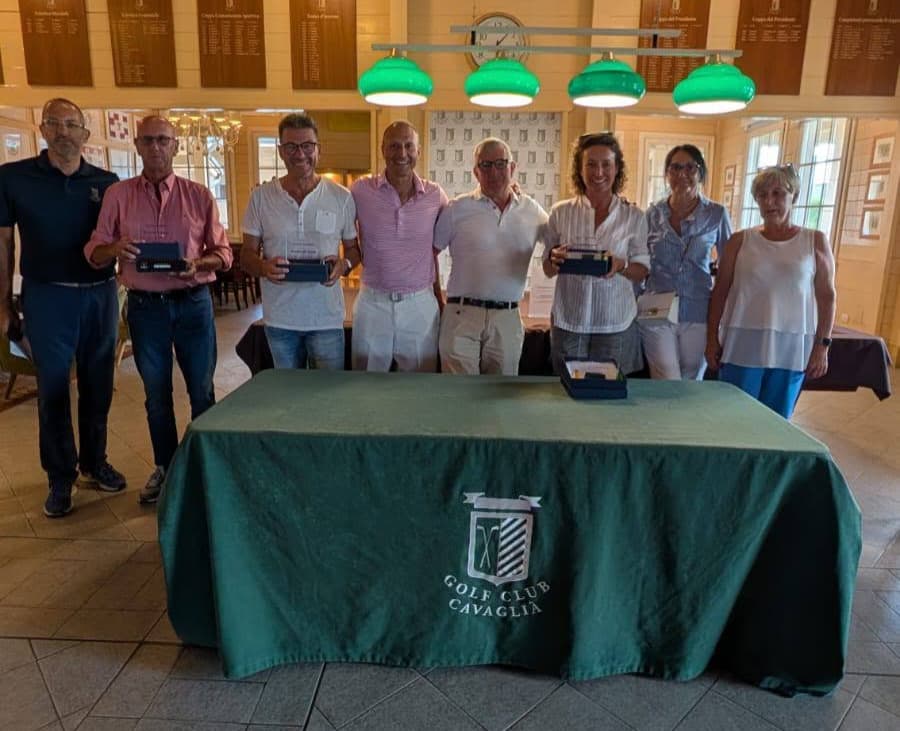 A Cavaglià il "Golf Samba Dedicato a Frank”, agonismo in campo e tanta commozione