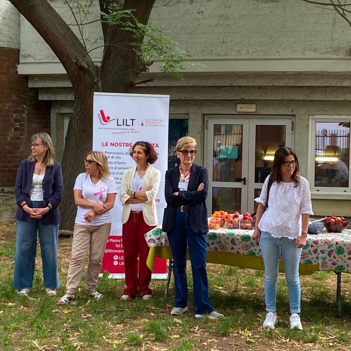“Merenda a 5 colori”, conclusa con successo la quinta edizione del progetto LILT nelle scuole novaresi