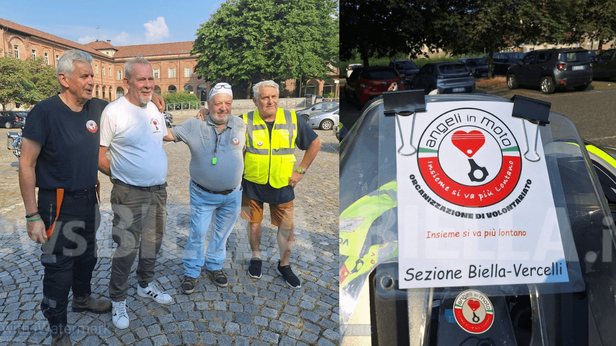 "Moto senza Vista", partito da Biella e Vercelli il viaggio dell'inclusione FOTO e VIDEO