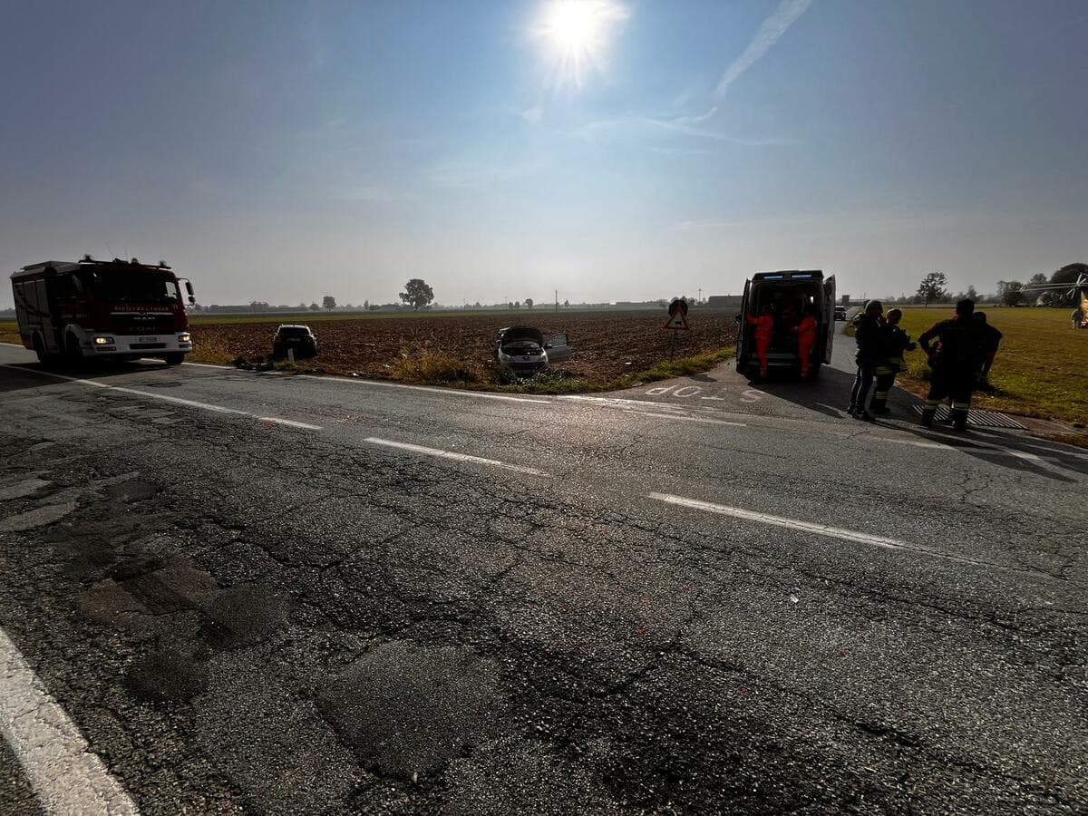 Cavour: morta la donna coinvolta nell’incidente di stamattina