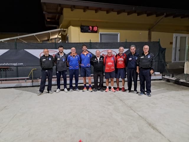 Bocce, in finale due coppie della Piatto Sport nella gara notturna del Crc Gaglianico