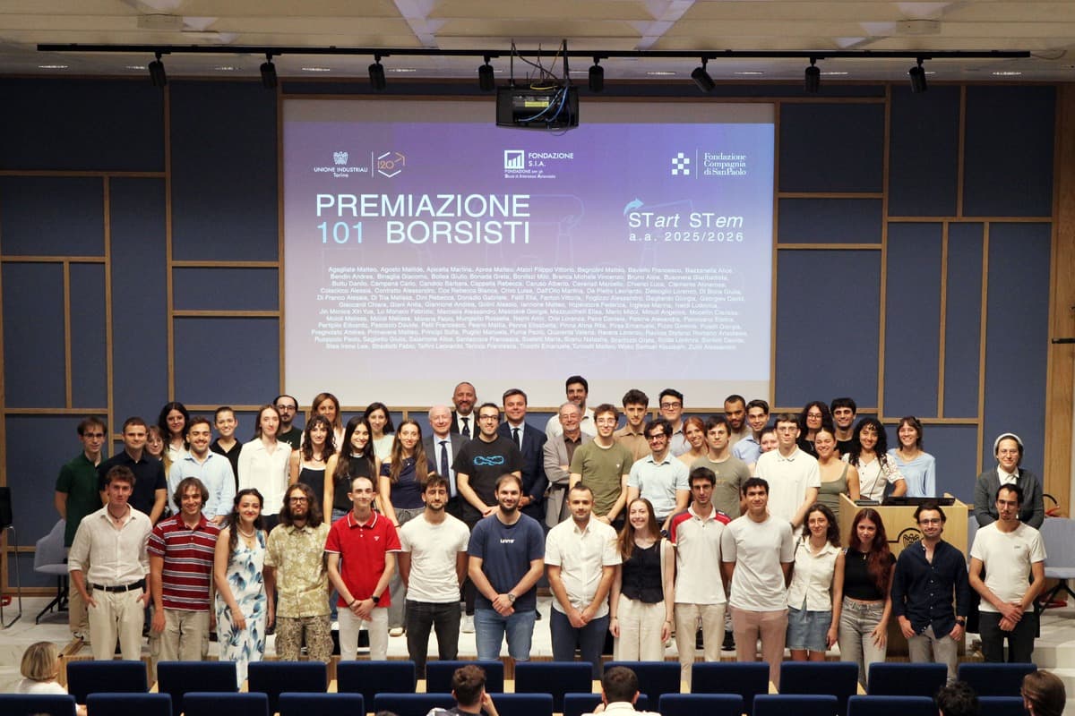 Fondazione Sia, 101 borse di studio ai talenti Stem di tutta Italia. Premiati anche 40 piemontesi