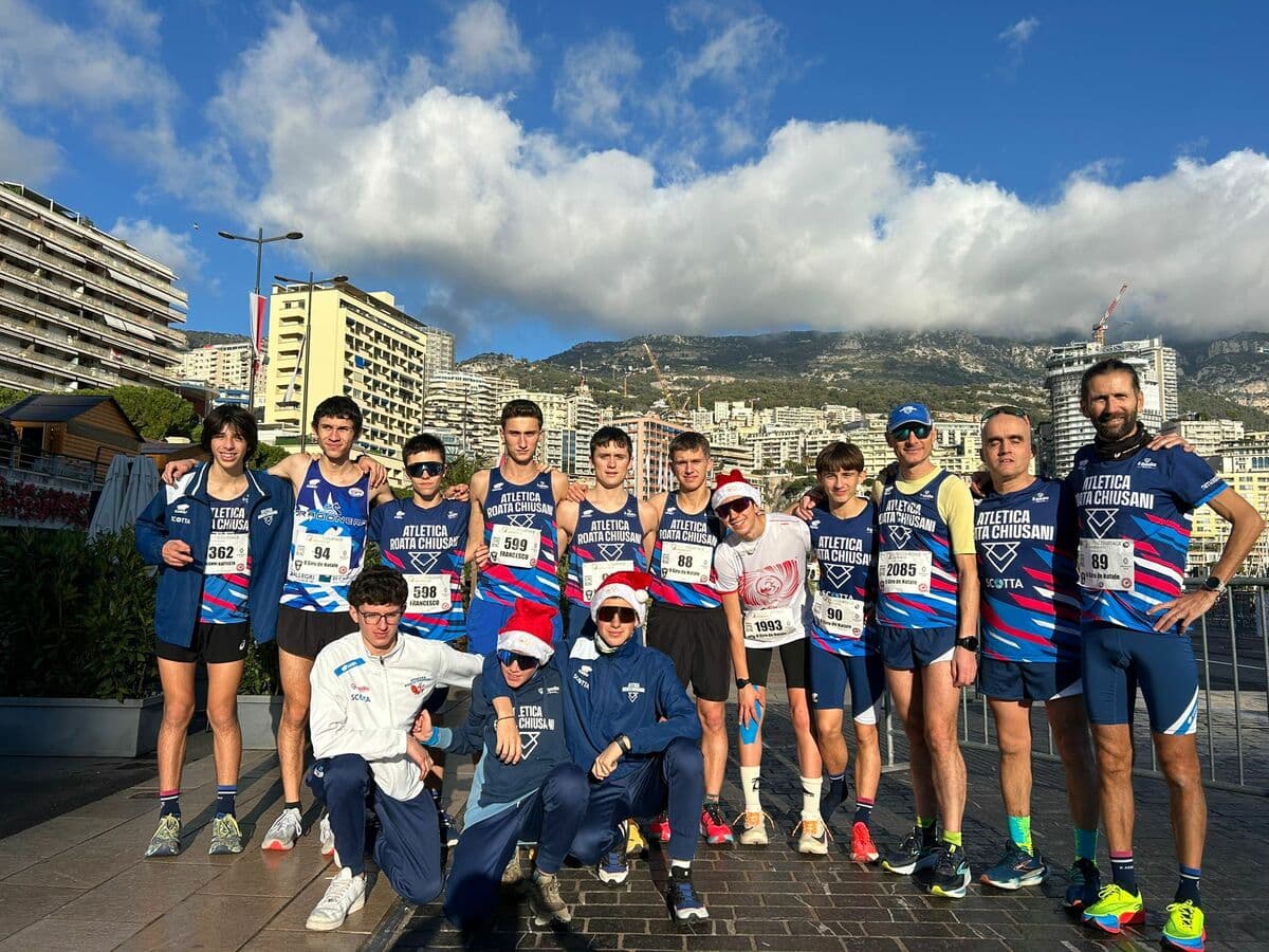 "U Giru de Natale": Atletica Roata Chiusani ok a Montecarlo