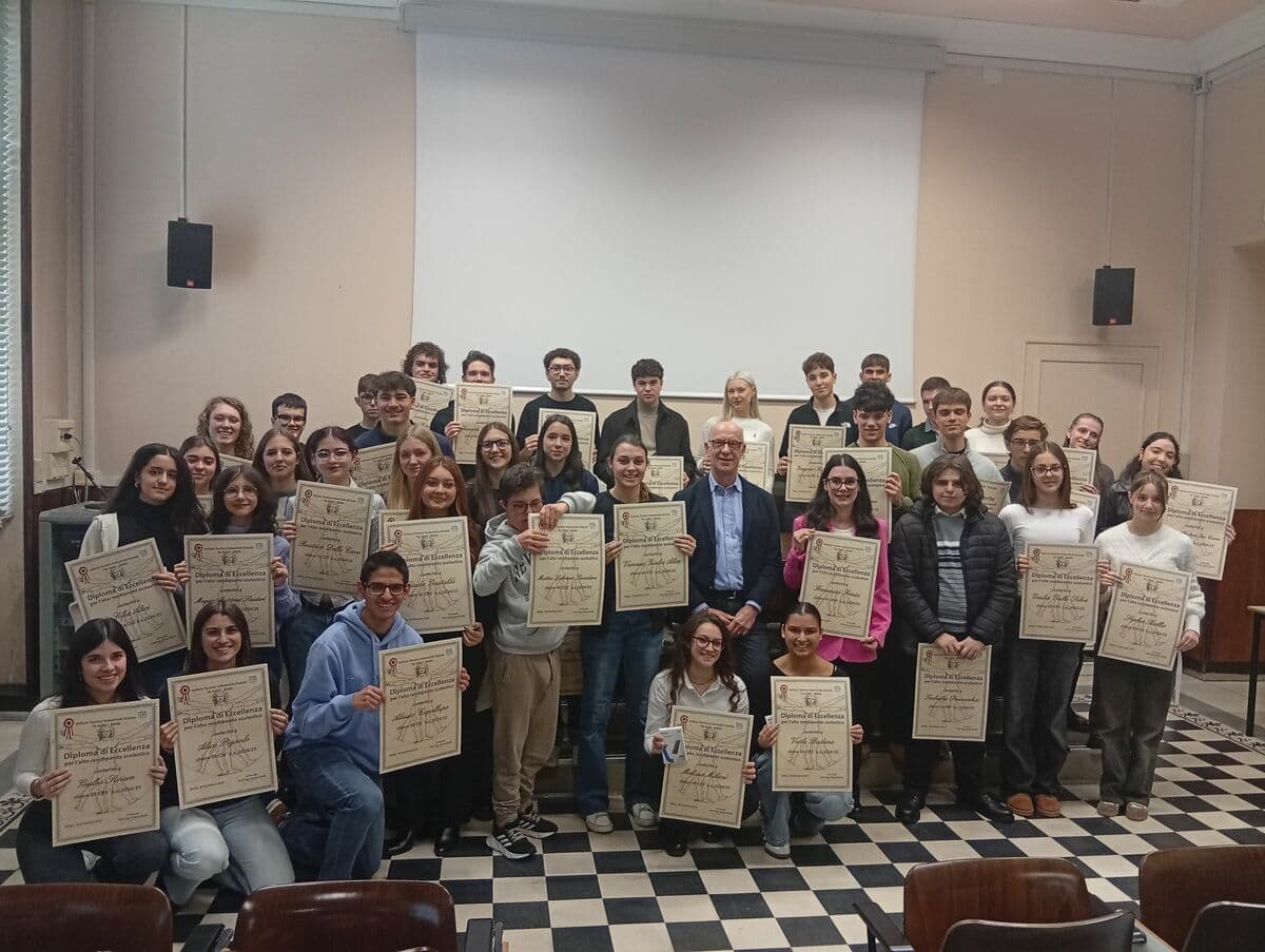 Allievi eccellenti: premiati gli studenti dell'Itis Q. Sella di Biella 