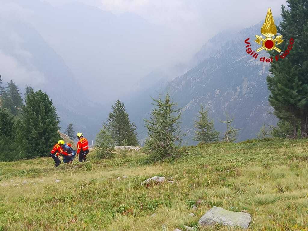 Soccorso in montagna a Valdieri: salvata escursionista in difficoltà