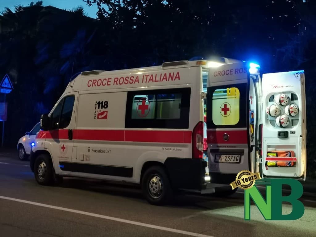 Incidente domestico alle 4 di notte per un’anziana, scattano i soccorsi a Biella