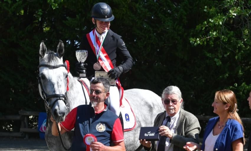 Due medaglie per l'Ippica Monregalese ai regionali di dressage