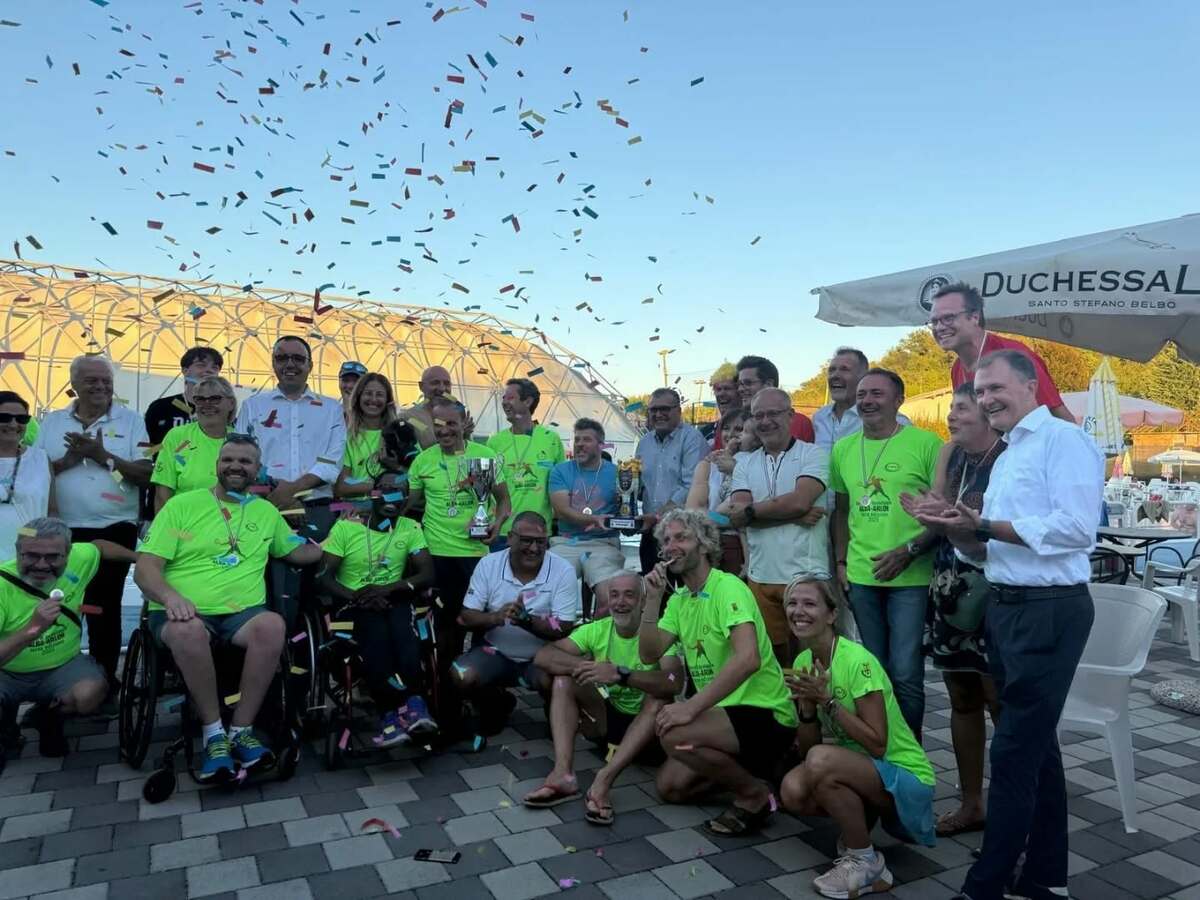 Da Alba ad Arlon con le racchette: il gemellaggio si gioca anche sul campo da tennis