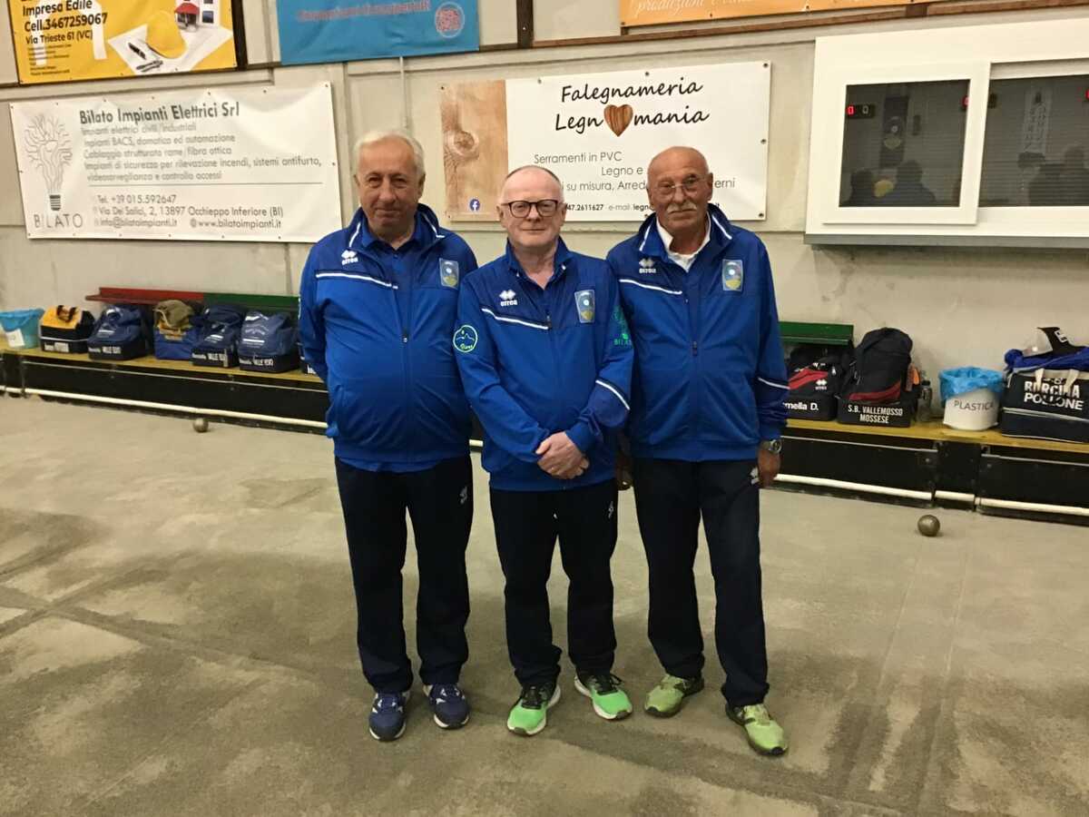 Bocce, al via a Buronzo il torneo a terne D