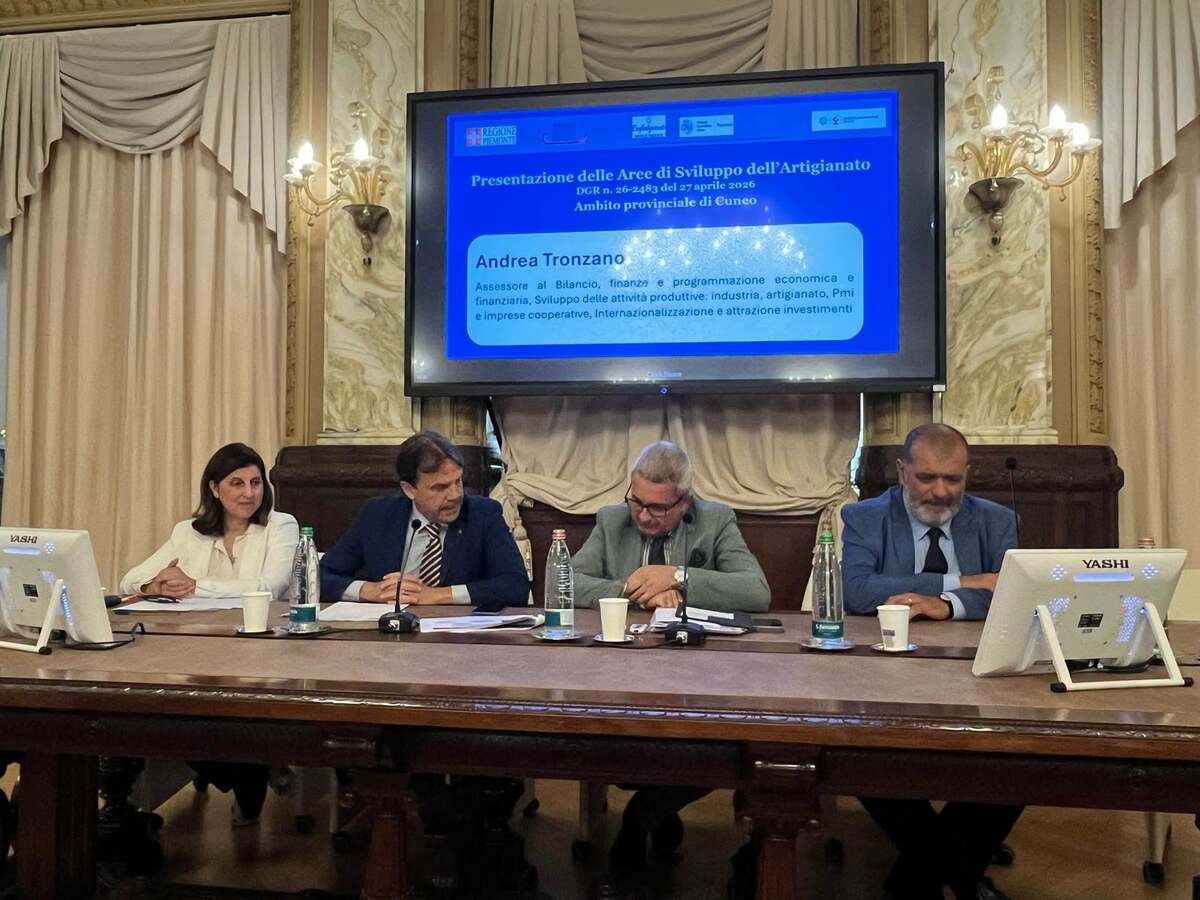 Artigianato, fino a tre nuove Aree di Sviluppo presentate in Camera di Commercio a Cuneo