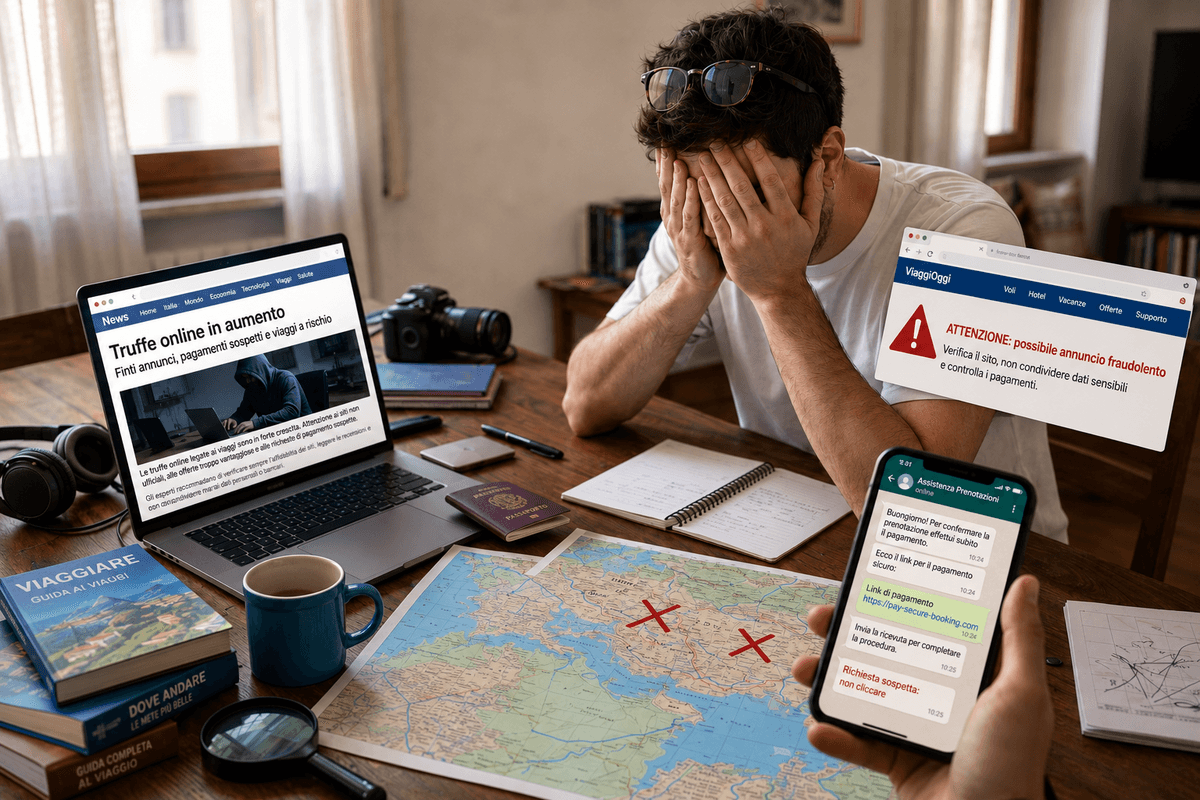 Prenotazioni estive, come proteggersi dalle truffe online