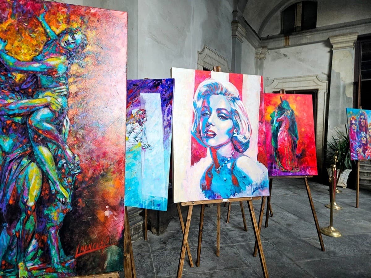 Da Palazzo Facchi a Brescia a Biella: Luciano Mancuso inaugura uno spazio creativo in città FOTO