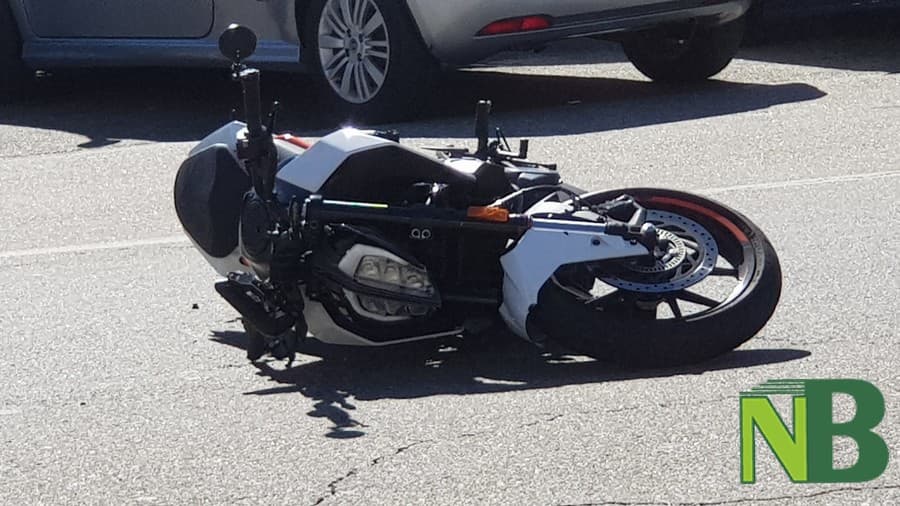 Scontro auto e moto a Candelo
