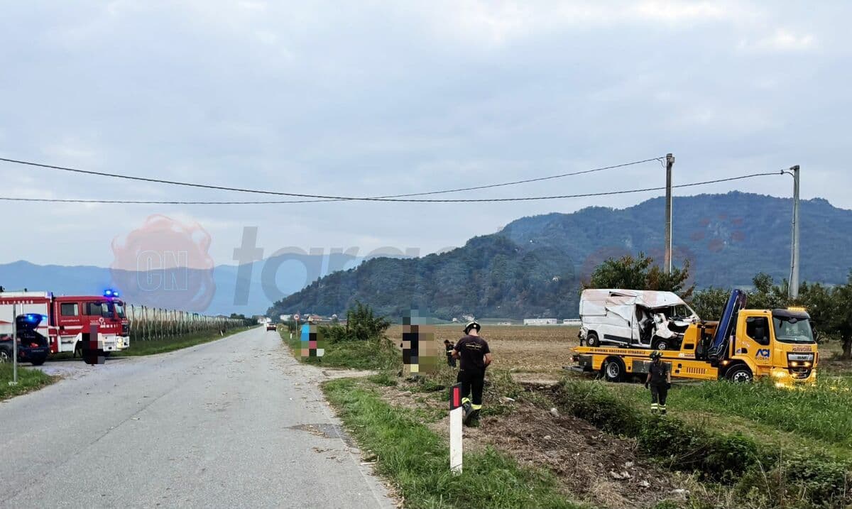 Ennesima vittima della strada in Granda: centauro muore dopo lo scontro con un furgone a Montaldo di Mondovì
