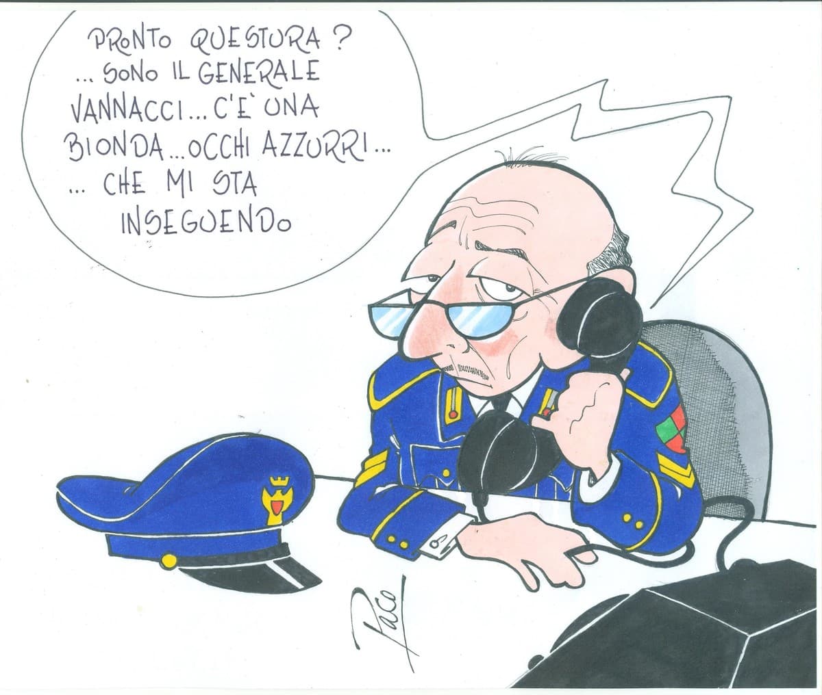 L'INSEGUIMENTO DI VANNACCI