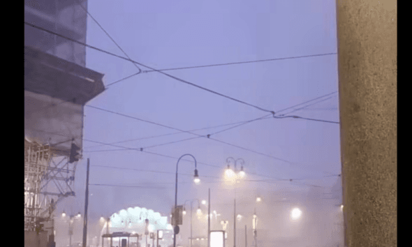 Dal caldo estremo ai temporali: tempesta di fulmini, grandine e downburst a Torino, a Crissolo chicchi fino a 5 centimetri – VIDEO