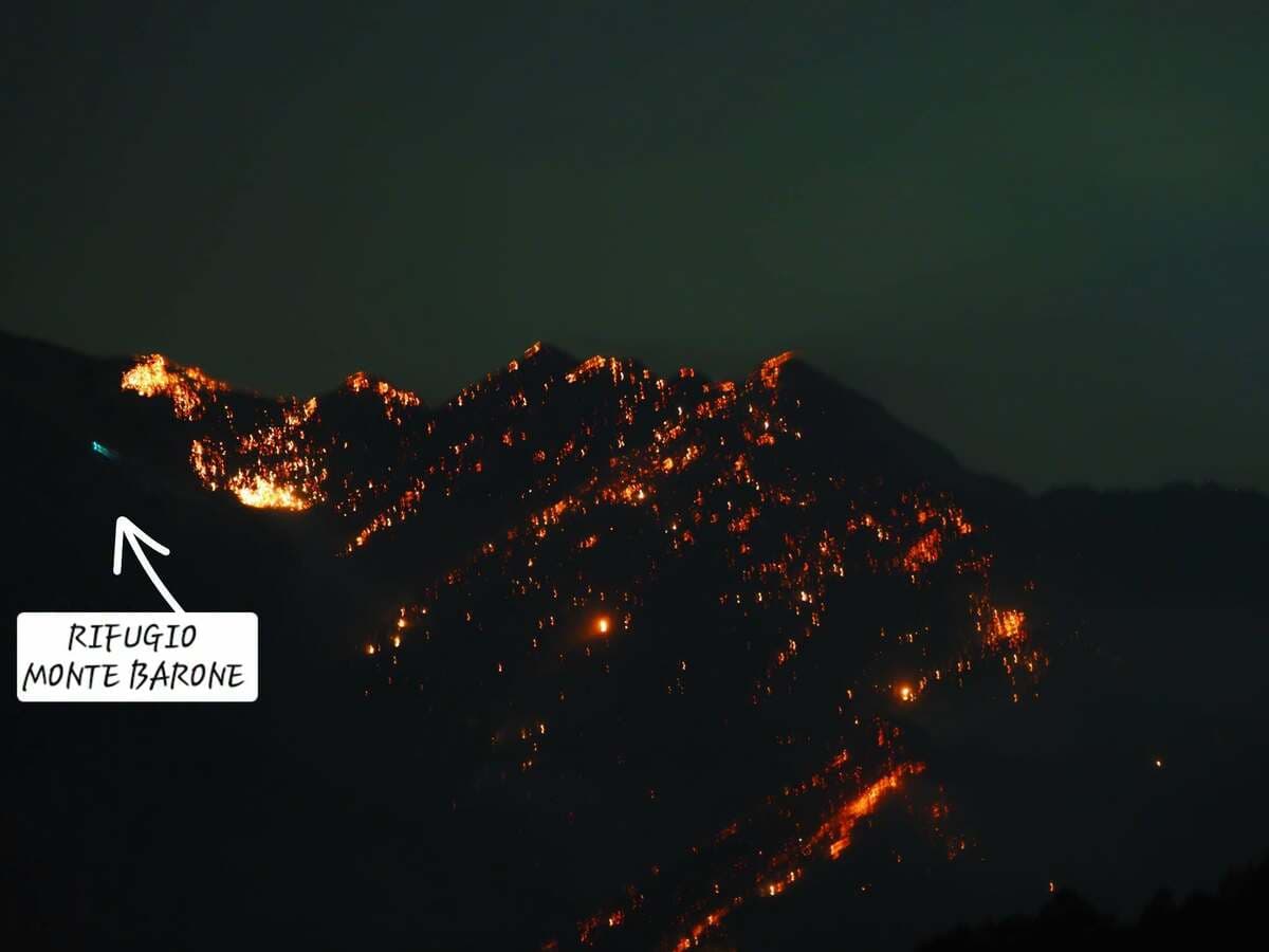 Monte Barone, a 16 giorni dall'incendio il bilancio del Rifugio: "Abbiamo perso la stagione" FOTO