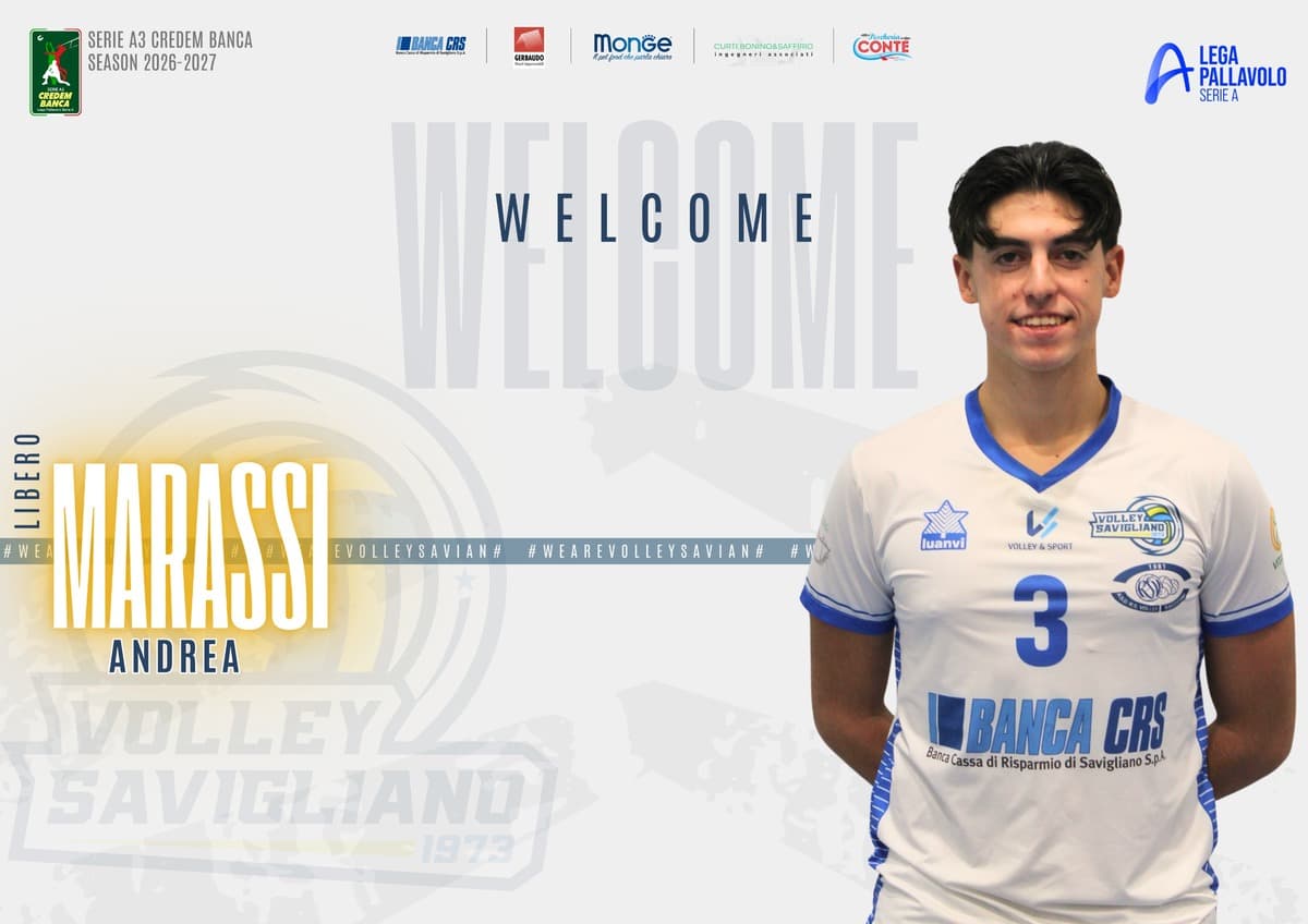 VOLLEY A3M / Savigliano: Andrea Marassi, dal vivaio alla prima squadra
