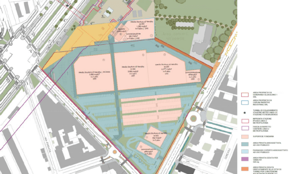 Prosegue il progetto di riqualificazione dell’area ex Gondrand, interessata anche dall’avvio della Linea 2 della metropolitana