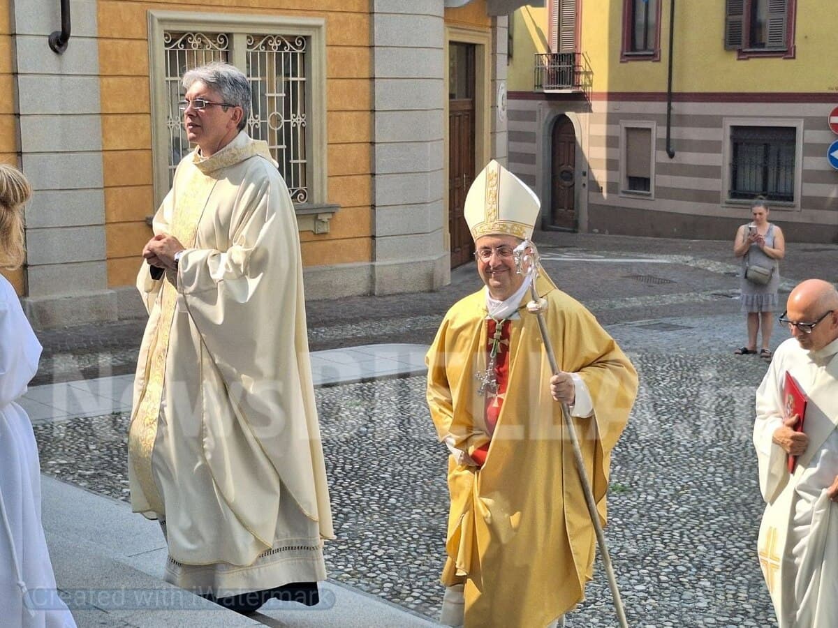 Tollegno celebra San Germano: chiude la Messa del Vescovo Farinella FOTO e VIDEO