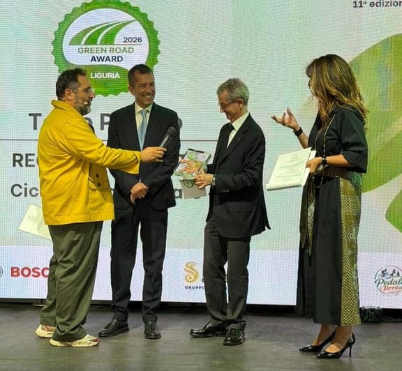 Oscar italiano del cicloturismo: il Piemonte sul podio con la Ciclovia del Mare