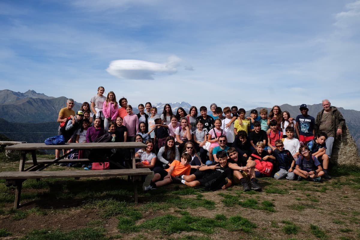 Dai banchi alle tende: la scuola media di Pettinengo in gita alla Brughiera FOTO