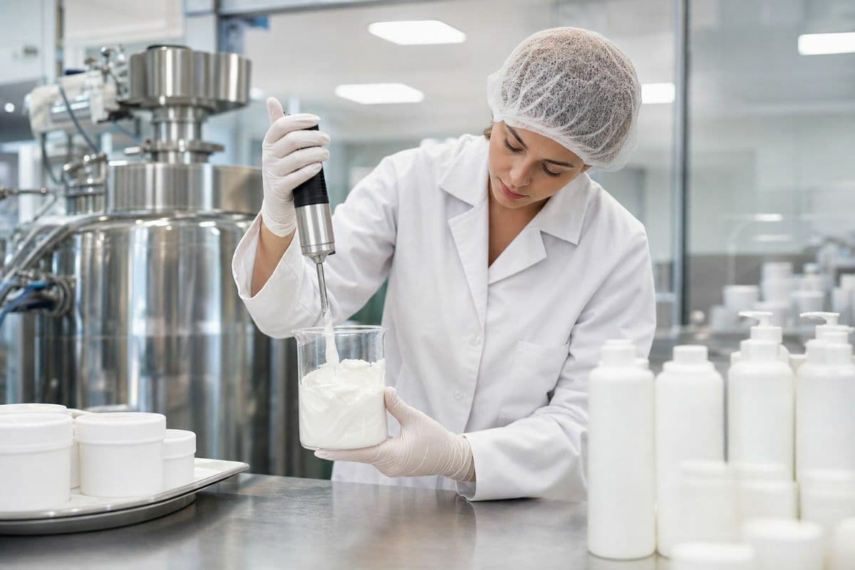 Laboratorio di produzione cosmetici conto terzi, dove un’idea diventa un prodotto pronto per il mercato