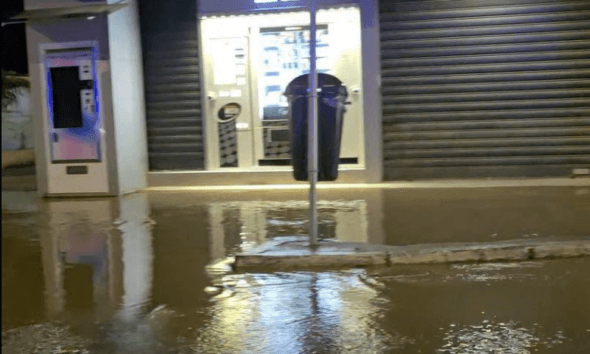 Esonda il rio Lovassina a Spinetta Marengo: allagata via Genova – FOTO